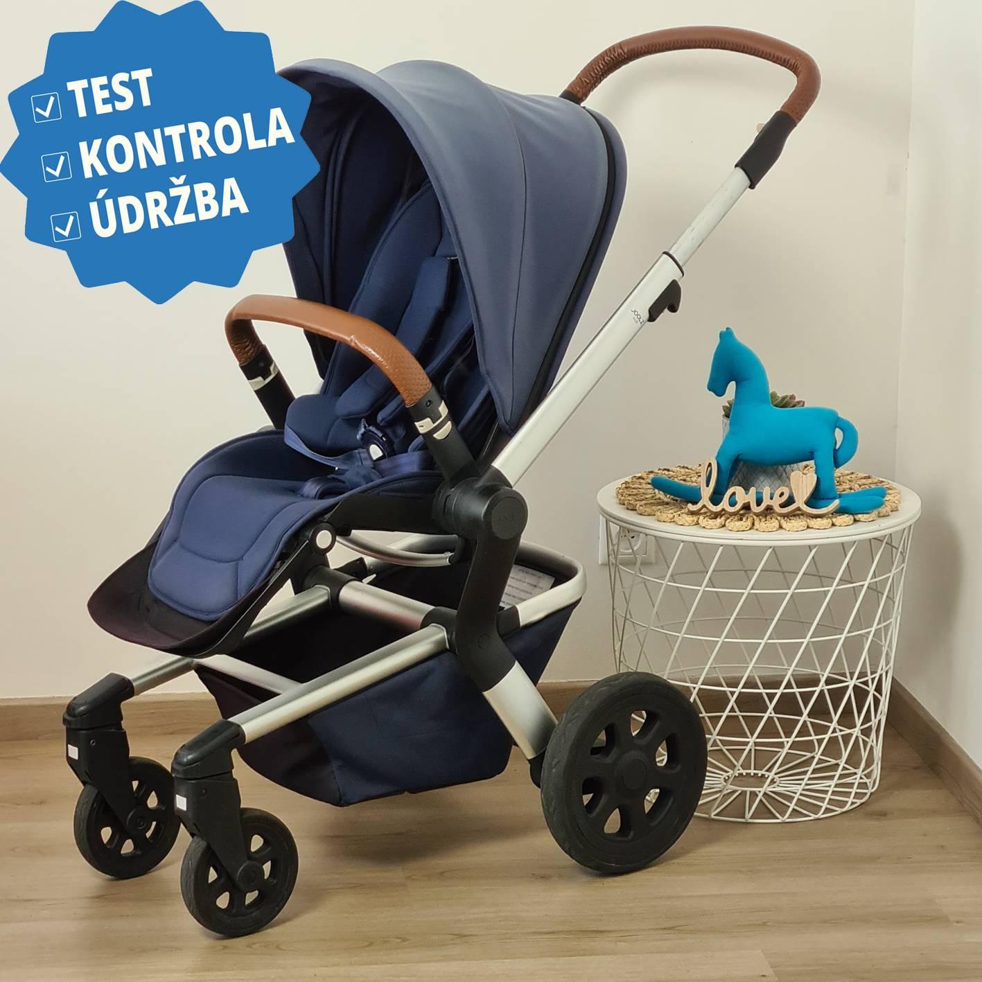 Joolz Hub Classic blue  - preverený kočík + darček batoh